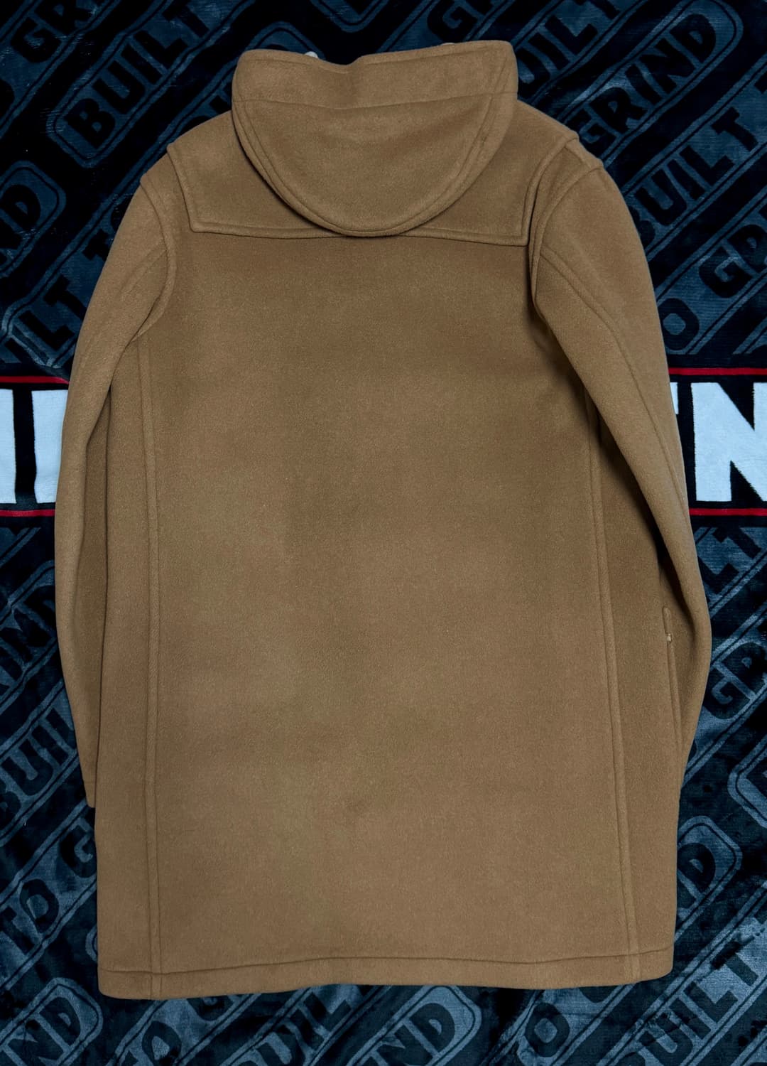 오리지널 몽고메리 더플코트 클래식 우든 토글 카멜 상품이미지2