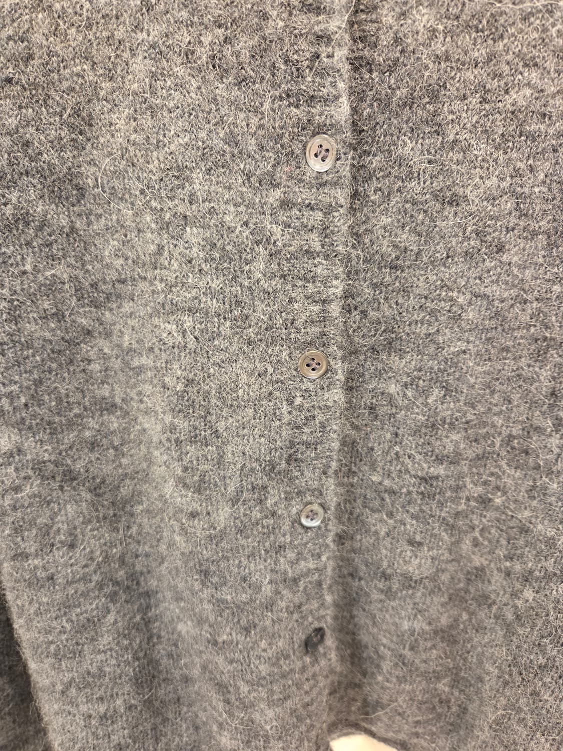 (새상품) octette 오떼뜨 알파카 혼방 울 가디건 베스트 세트 상품이미지5