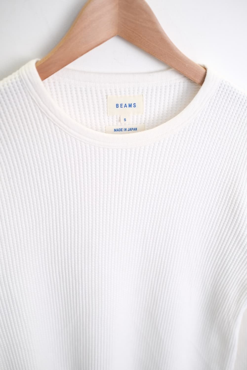 BEAMS 와플 긴팔티  상품이미지3