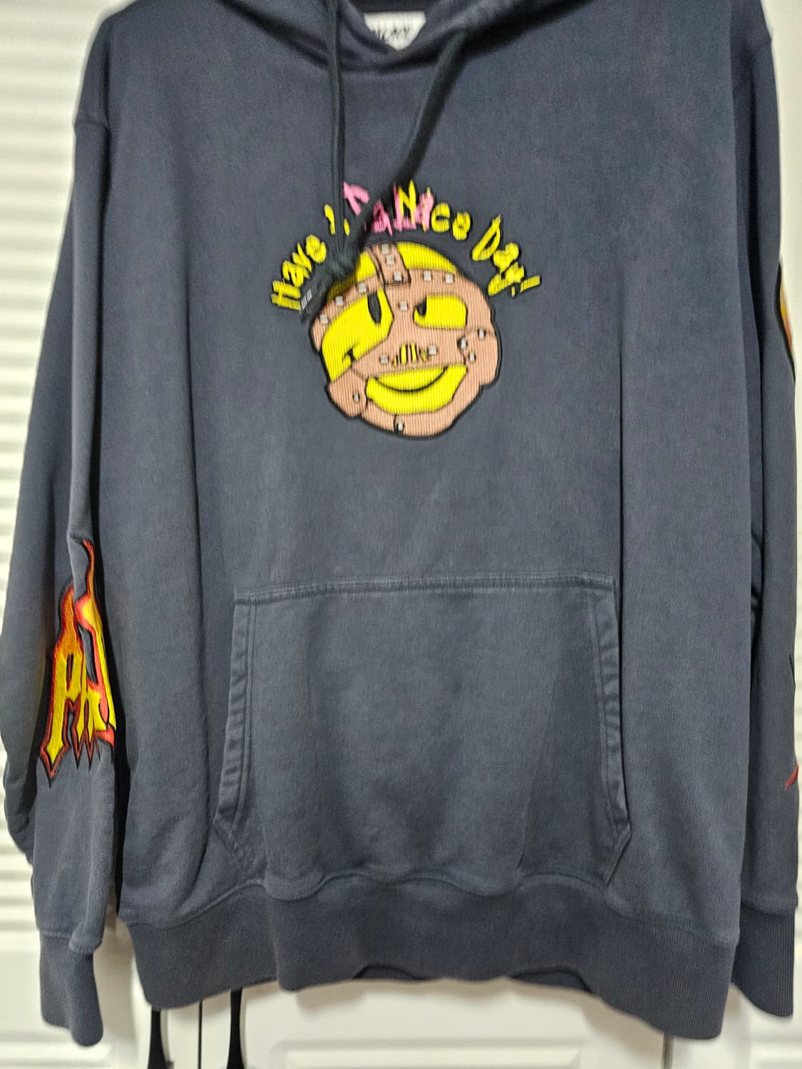 팔라스 wwe 남색 후드 상품이미지1