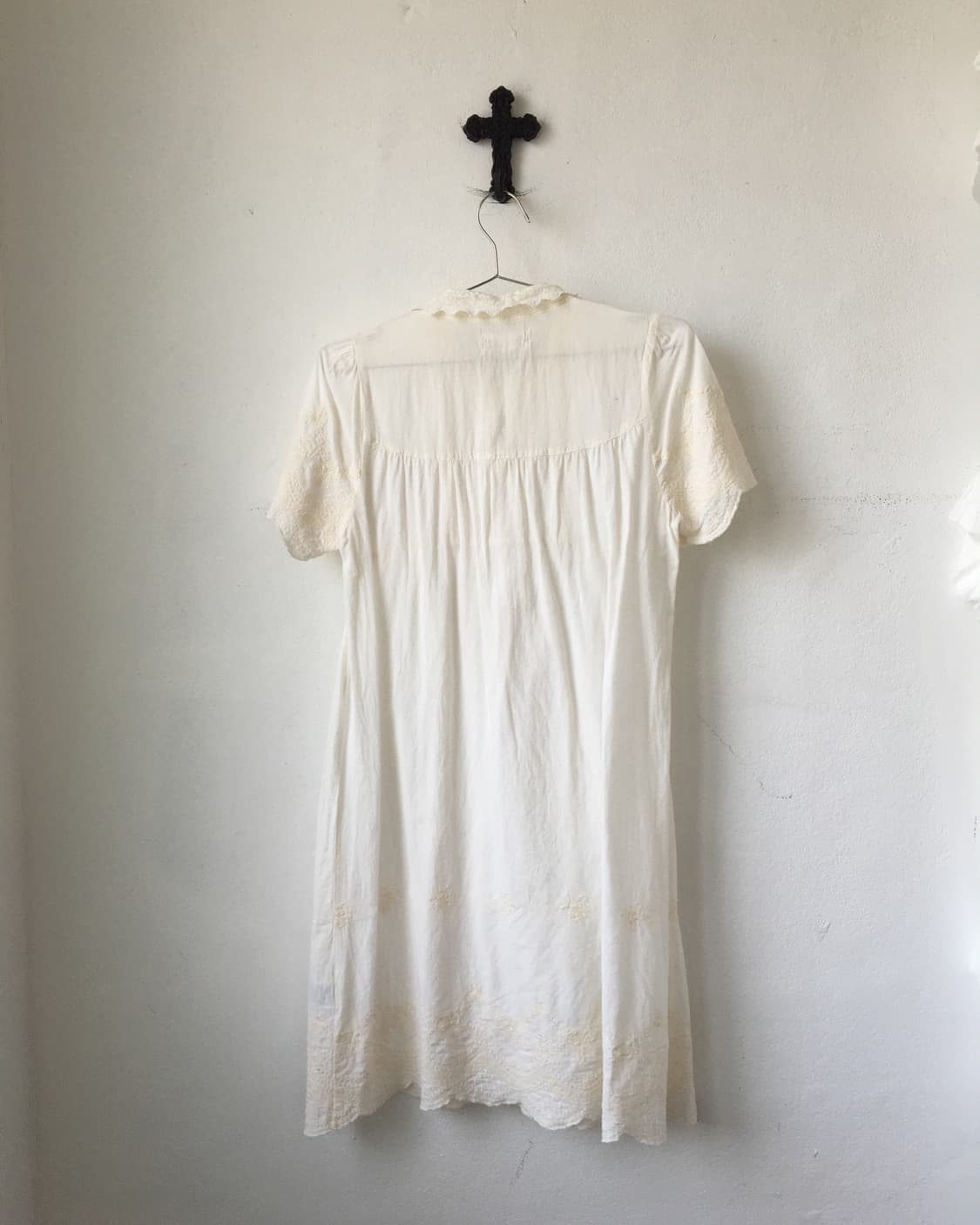 Ornament point shirt onepiece 상품이미지3