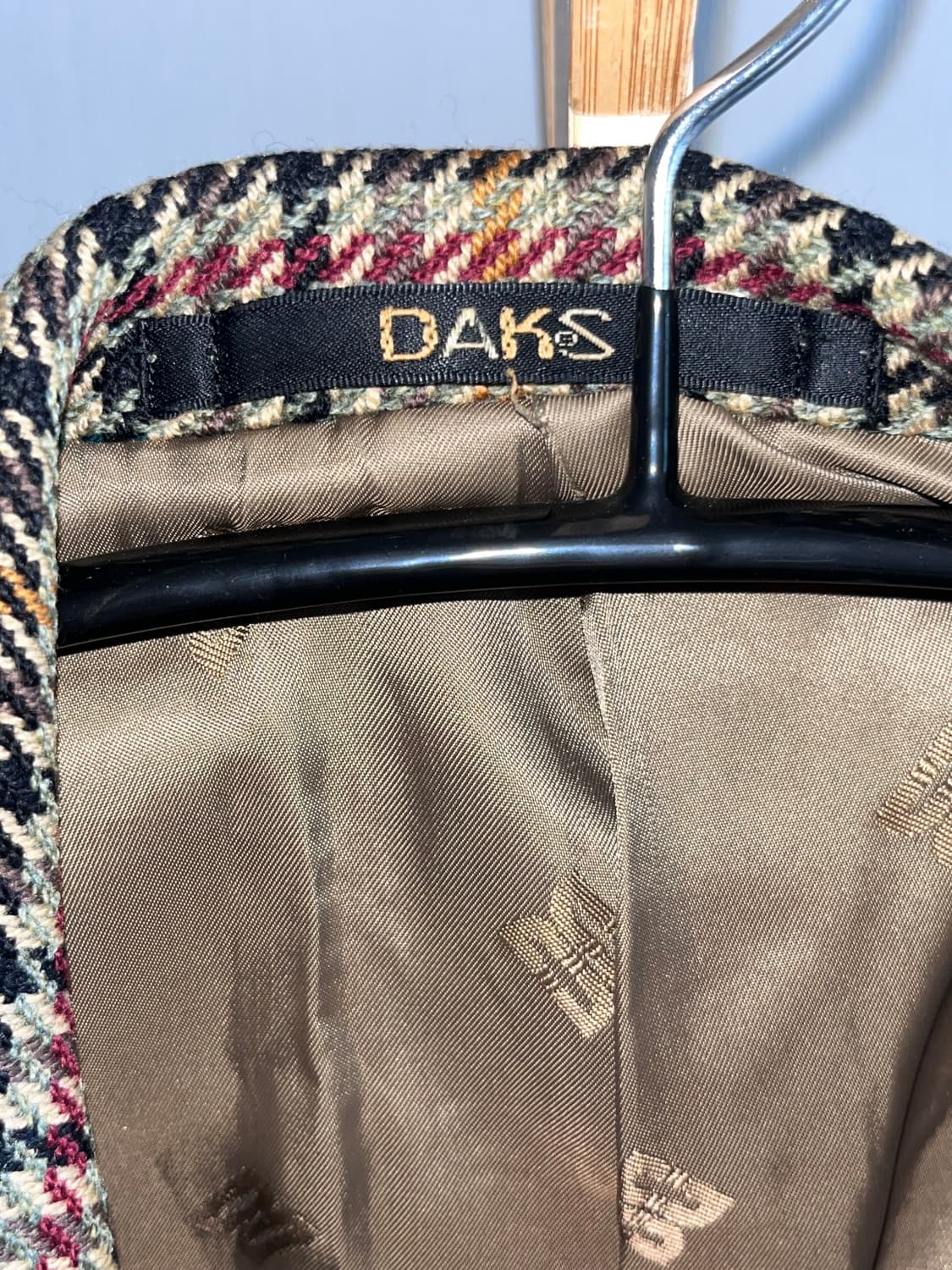 닥스 빈티지 체크 자켓 상품이미지4