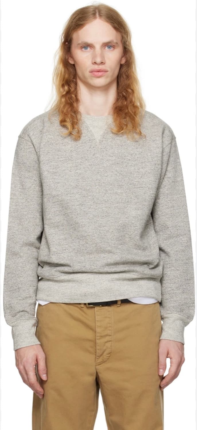 RRL FLEECE SWEATSHIRT ATHLETIC GREY 상품이미지2