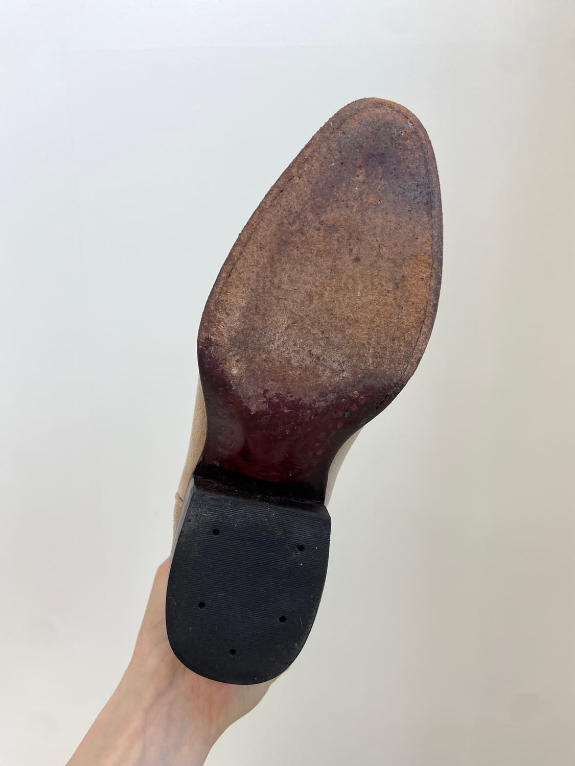 Pistolero 숏 스웨이드 웨스턴 부츠 상품이미지10