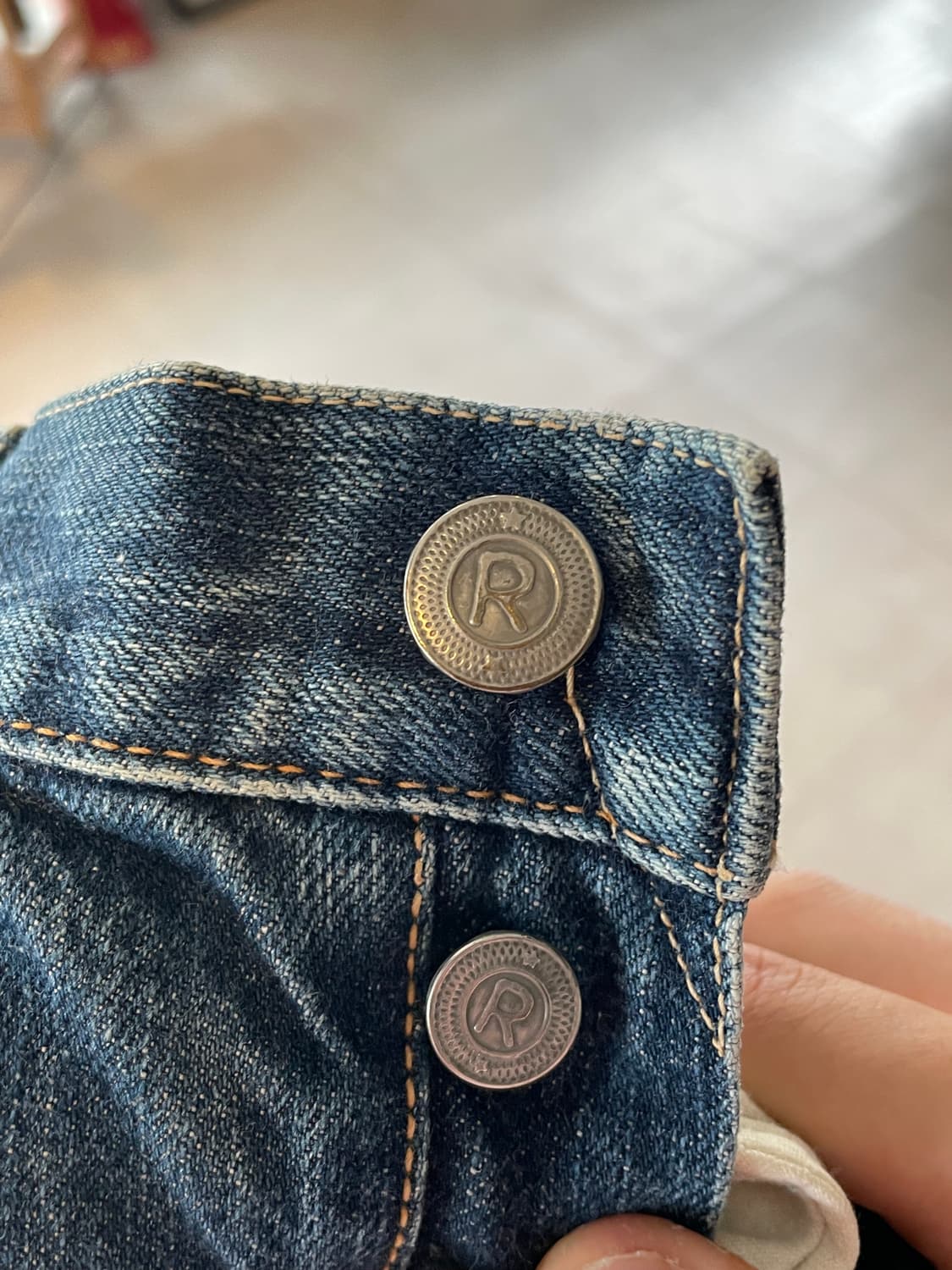 (45rpm) 45알피엠 플레어 데님팬츠 바지 상품이미지6