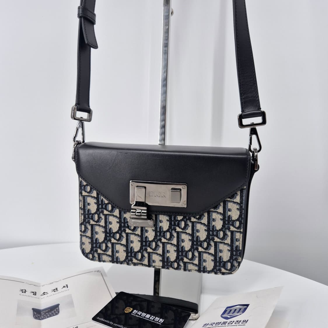 [감정완료] 디올 오블리크 자카드 메신저백 & 크로스백 상품이미지1