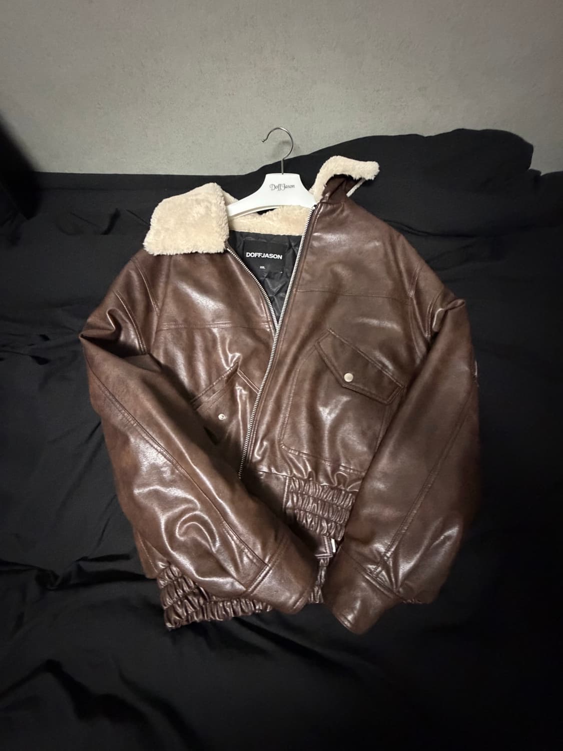 도프제이슨 시어링카라 Cwu 자켓 브라운 2XL 상품이미지1