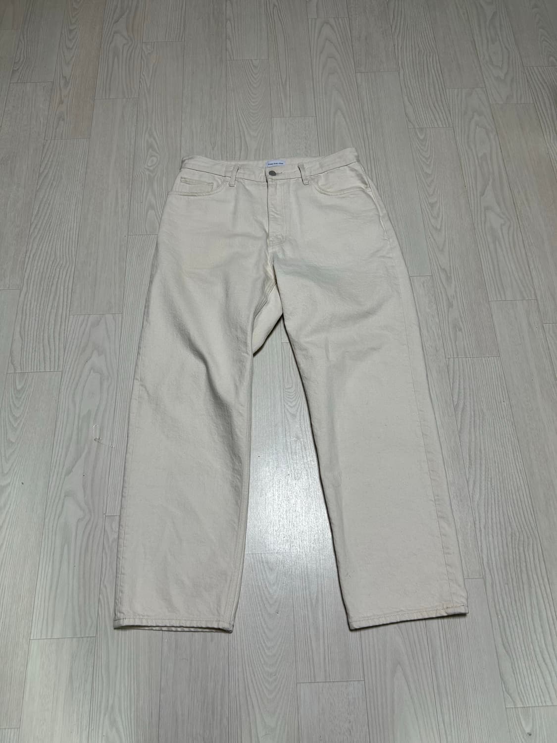 [3] 스테디에브리웨어 레귤러 스트레이트 데님 에크루 상품이미지2