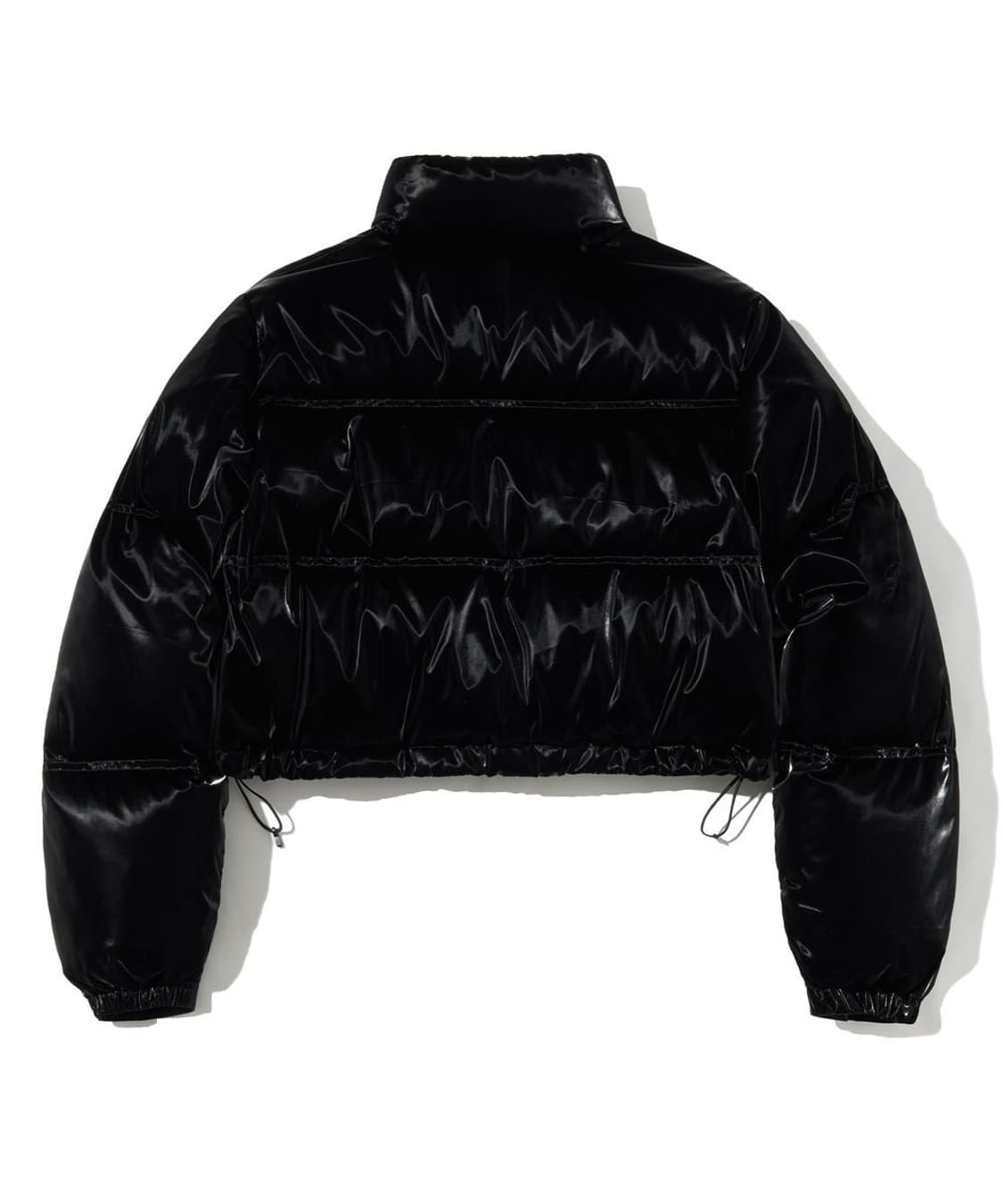 브라운브레스 W GLOSSY CROP DOWN PUFFER - BLACK 상품이미지2
