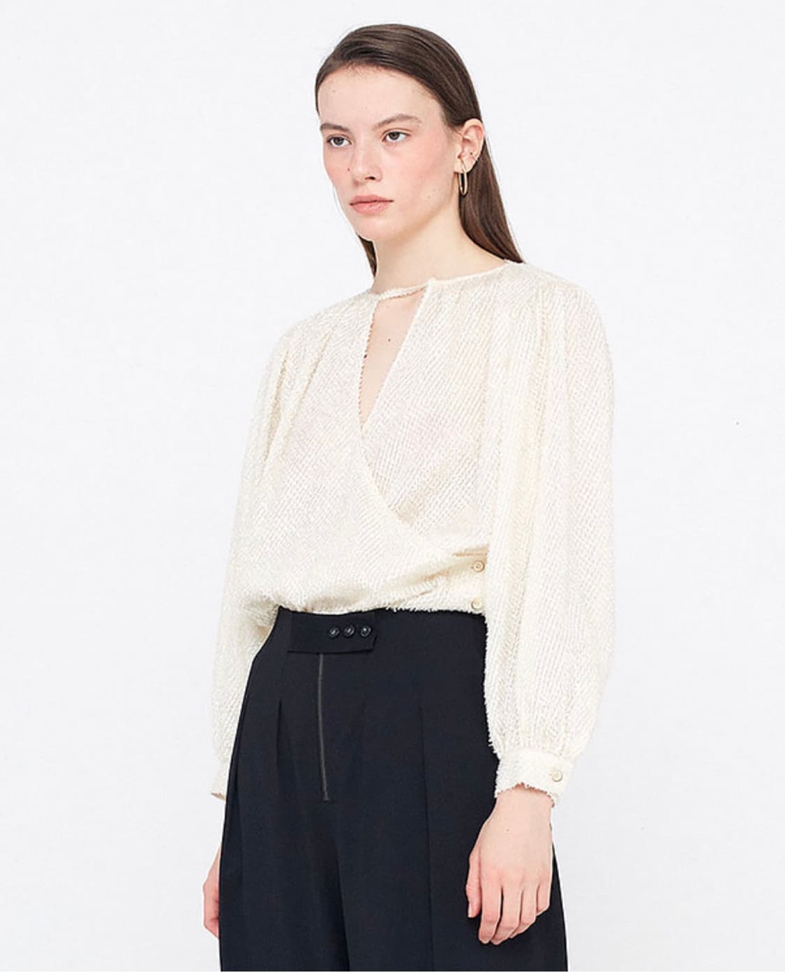 분더캄머 텍스쳐 블라우스 상품이미지1