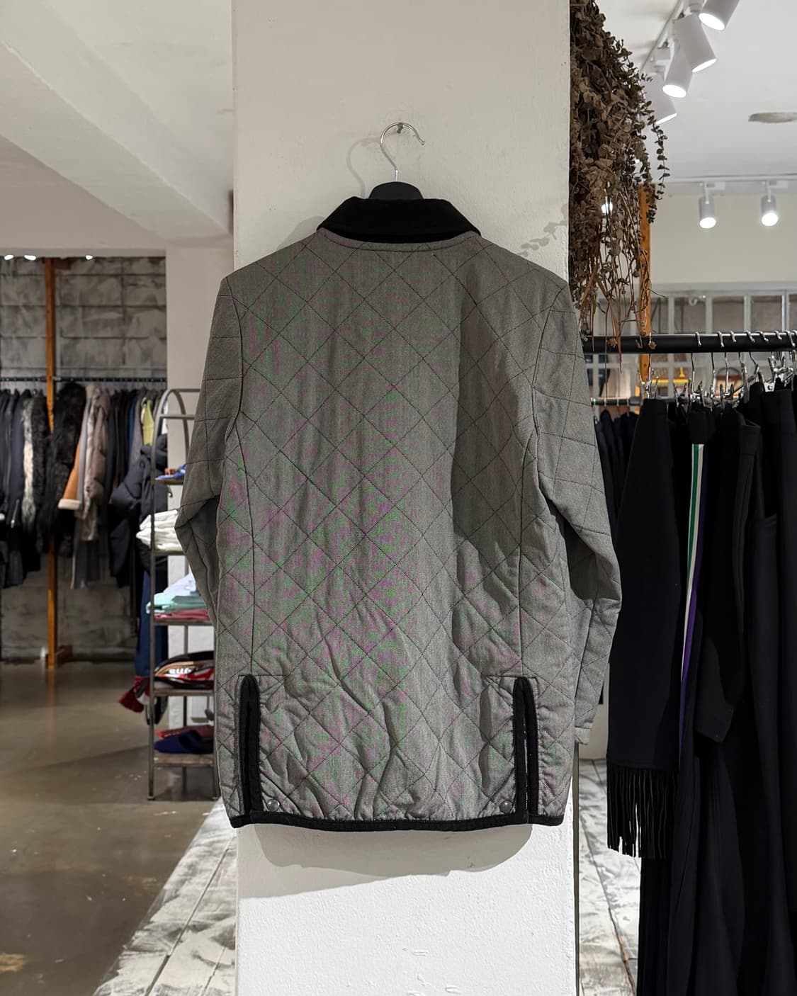 맥킨토시 필로소피 그레이 울 퀼팅 자켓 상품이미지6