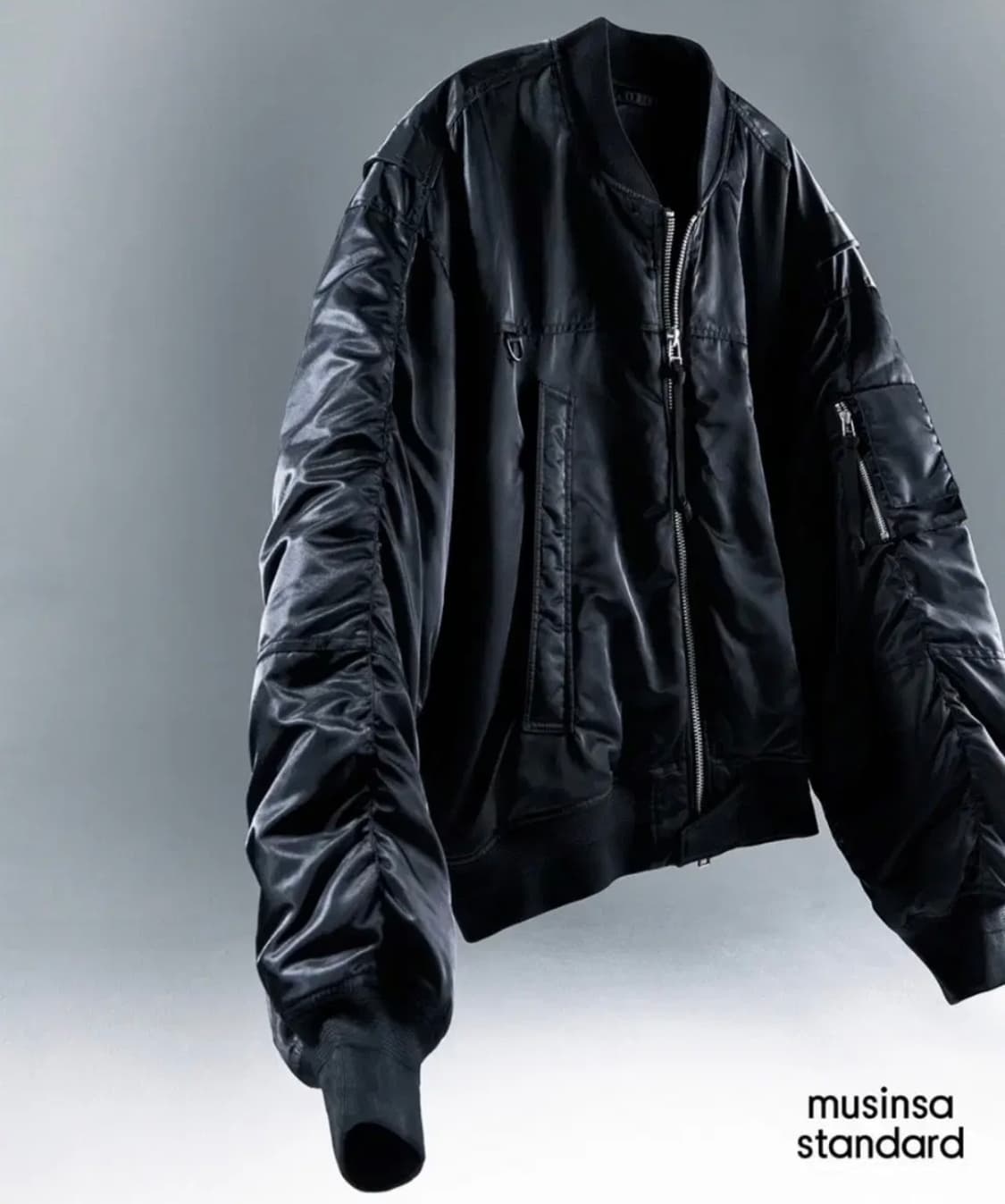 [2XL]무신사스탠다드 오버사이즈 유틸리티 MA-1 보머 마원 유아인 상품이미지2