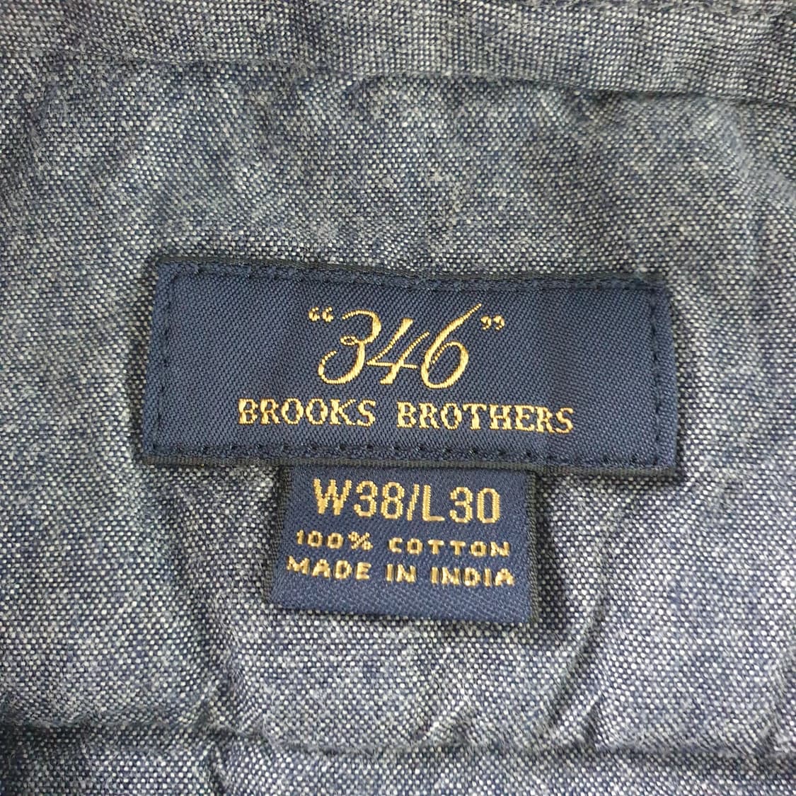 BROOKS BROTHERS 체크 패턴 면바지 상품이미지2