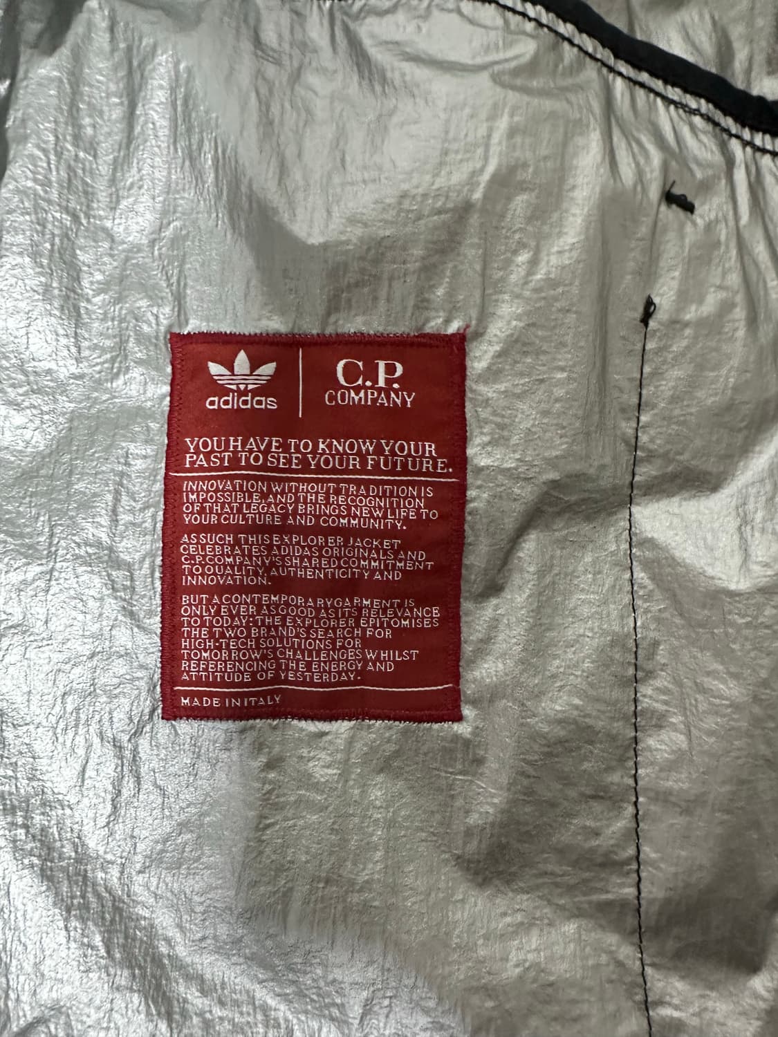 (정품) cp 컴퍼니 x 아디다스 콜라보 익스플로러 후드 고글 바람막이 상품이미지5