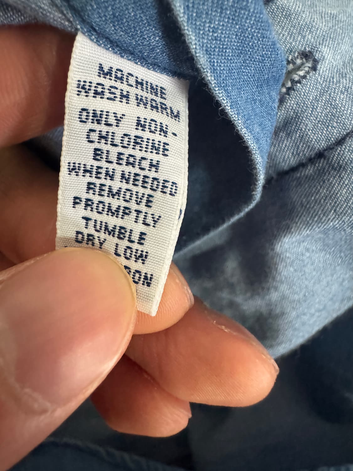 강추!! 폴로 랄프로렌 커스텀 핏 데님 반팔 셔츠 L ~ XL 상품이미지4