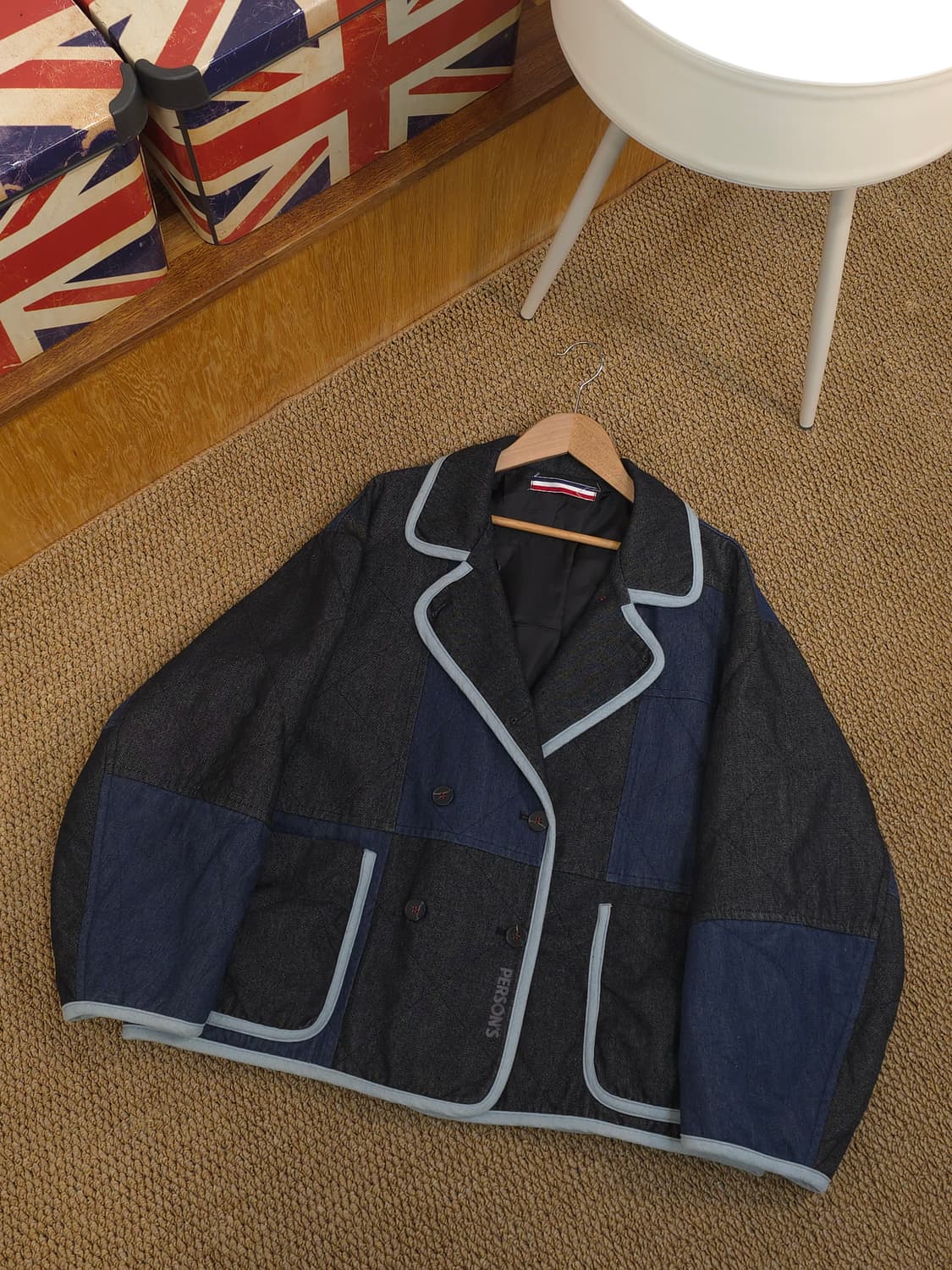 PERSON'S 믹스매치 데님 자켓 LL 상품이미지1