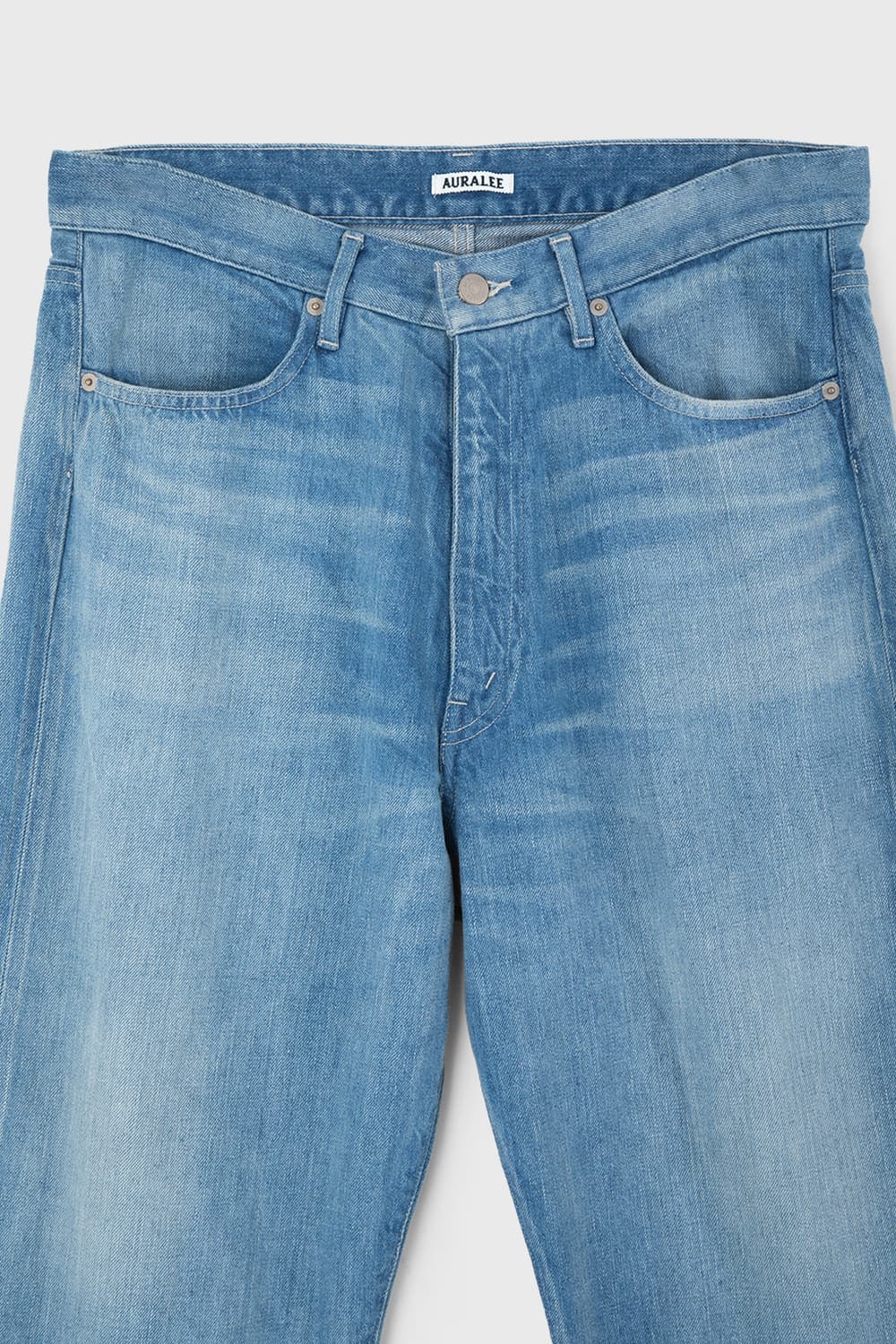 새상품) 25ss 오라리 셀비지 라이트 데님 팬츠 3 사이즈 상품이미지3