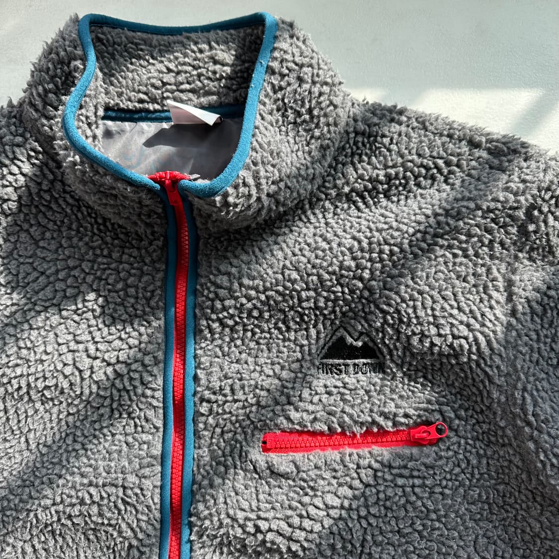 퍼스트 다운 컬러집업 후리스 상품이미지2