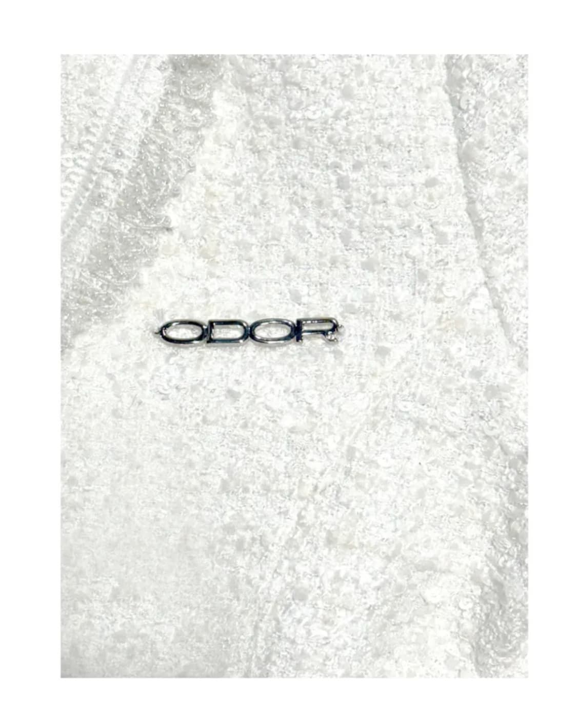 (새제품) Odor Twee crop cardigan in glitter 상품이미지3