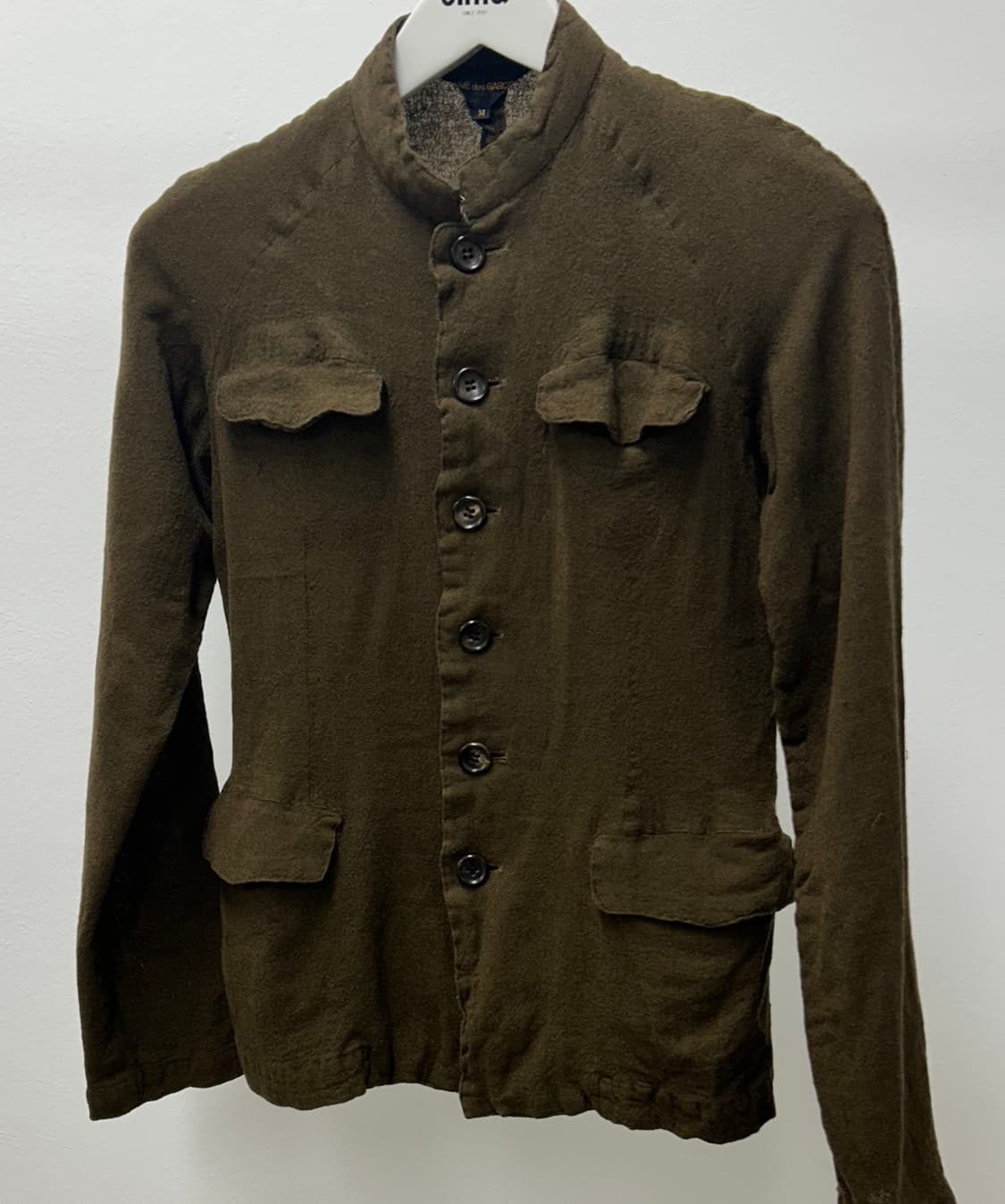 Comme des Garcons 하이넥 울 자켓 상품이미지1