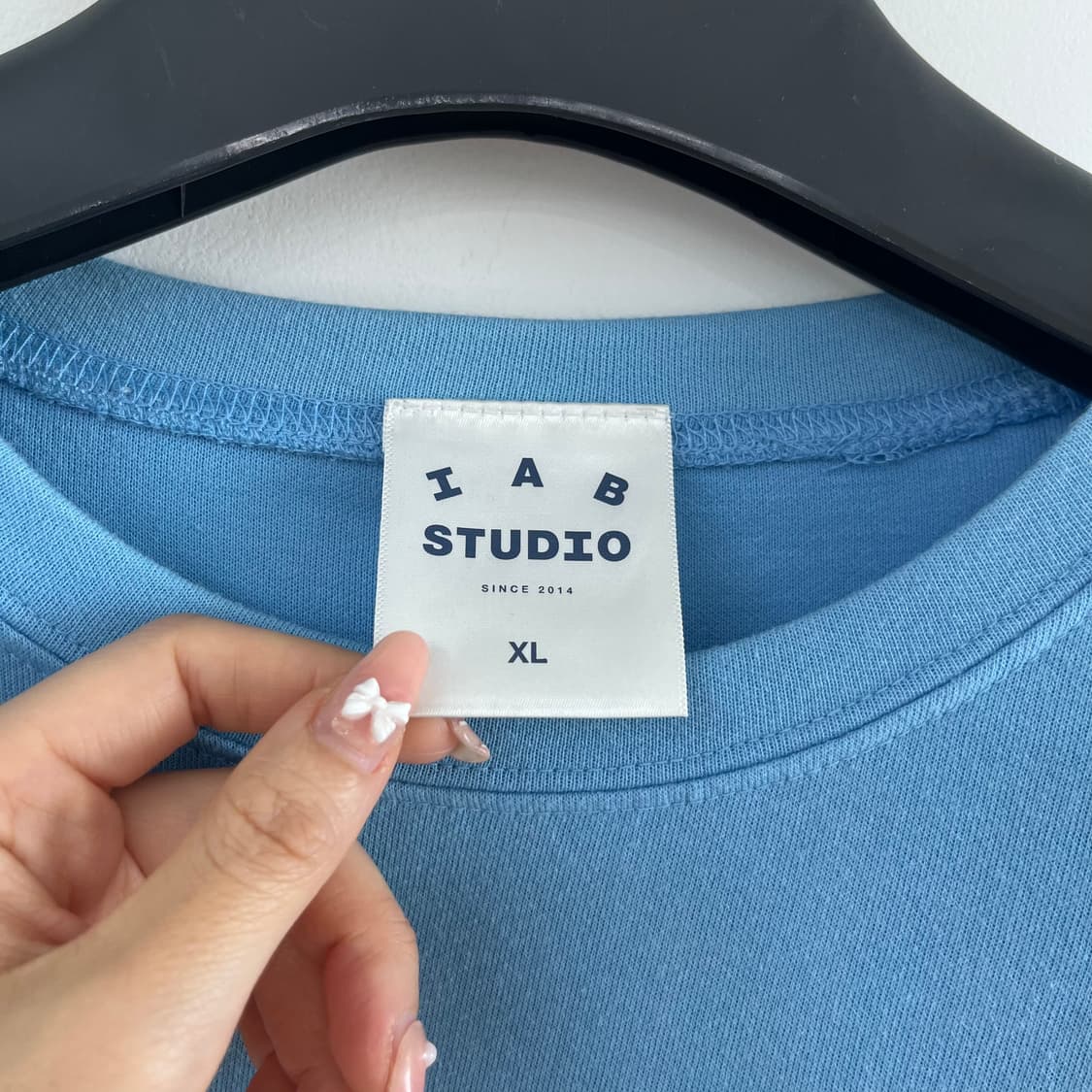 아이앱 스튜디오 스카이블루 반팔 티셔츠 상품이미지7