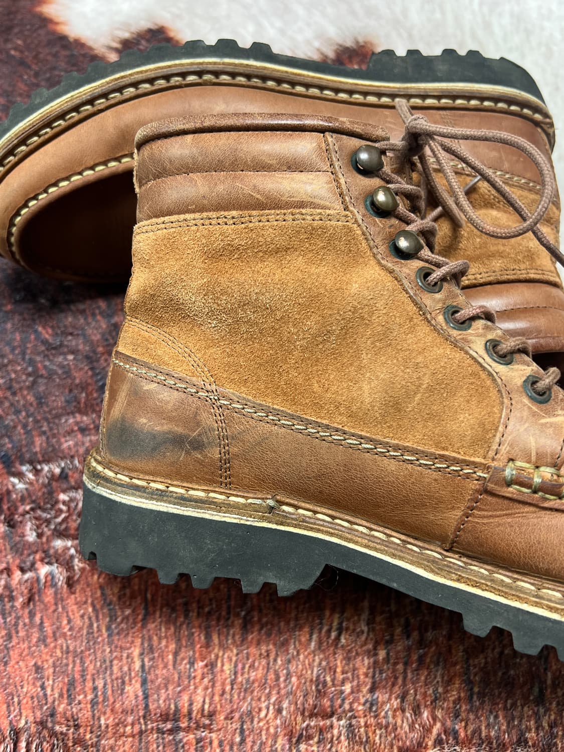 [41] 울버린 Ricardo 리카르도 브라운 부츠 상품이미지5