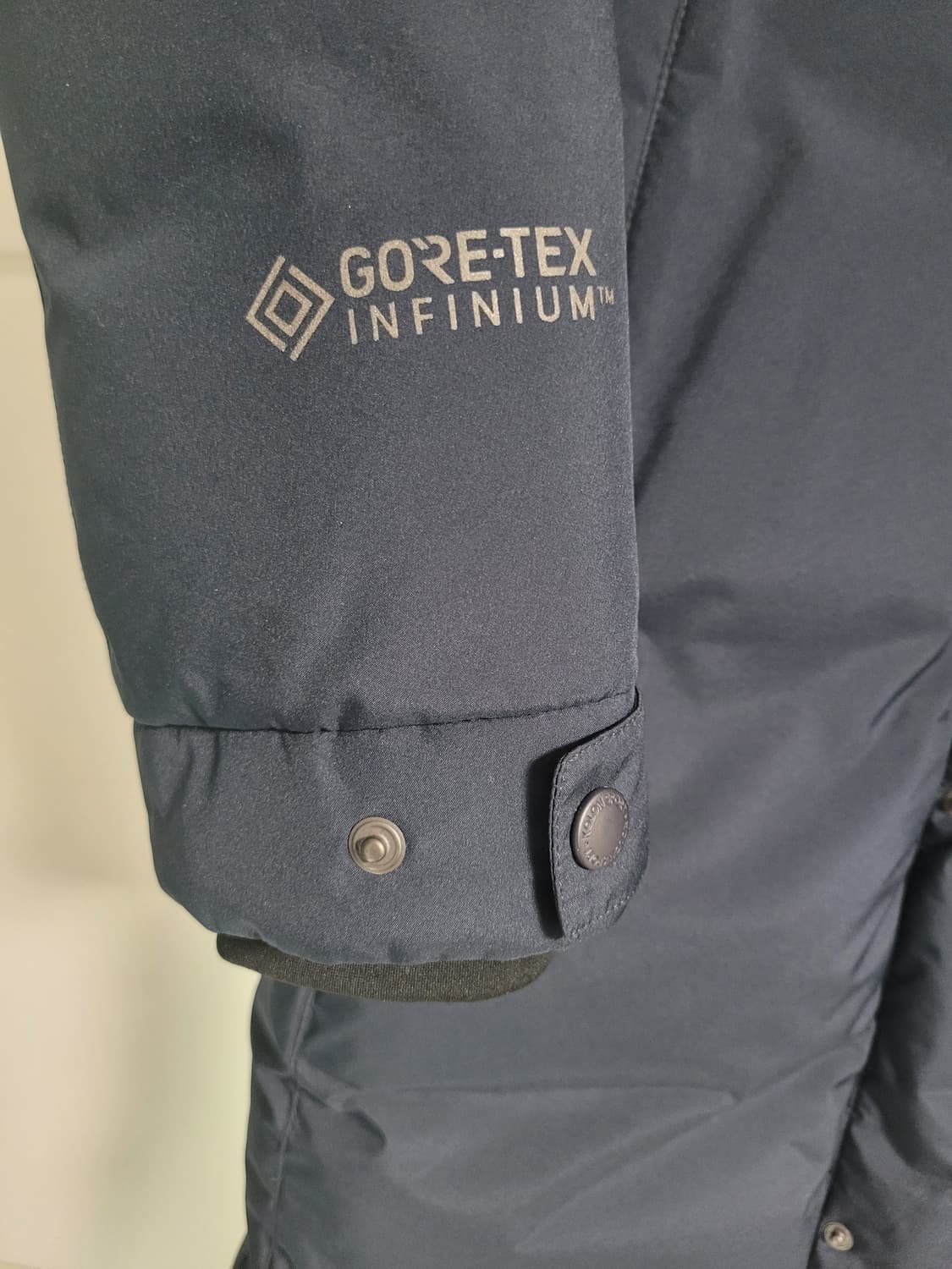 코오롱스포츠 테르누벨 다운롱패딩 네이비 105 상품이미지3