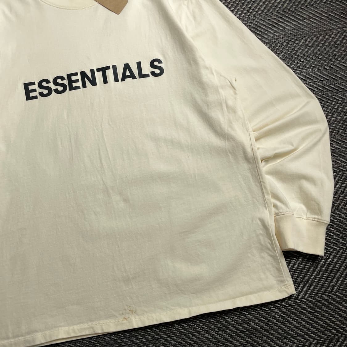 피어오브갓 에센셜 빅로고 박시핏 롱슬리브y 4719 상품이미지3