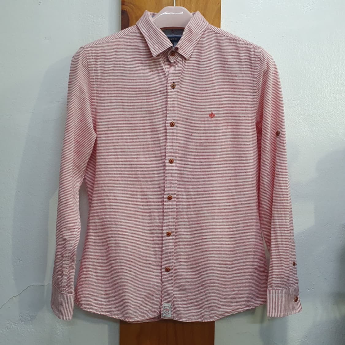 올젠  연 핑크 긴팔셔츠(100) 상품이미지1