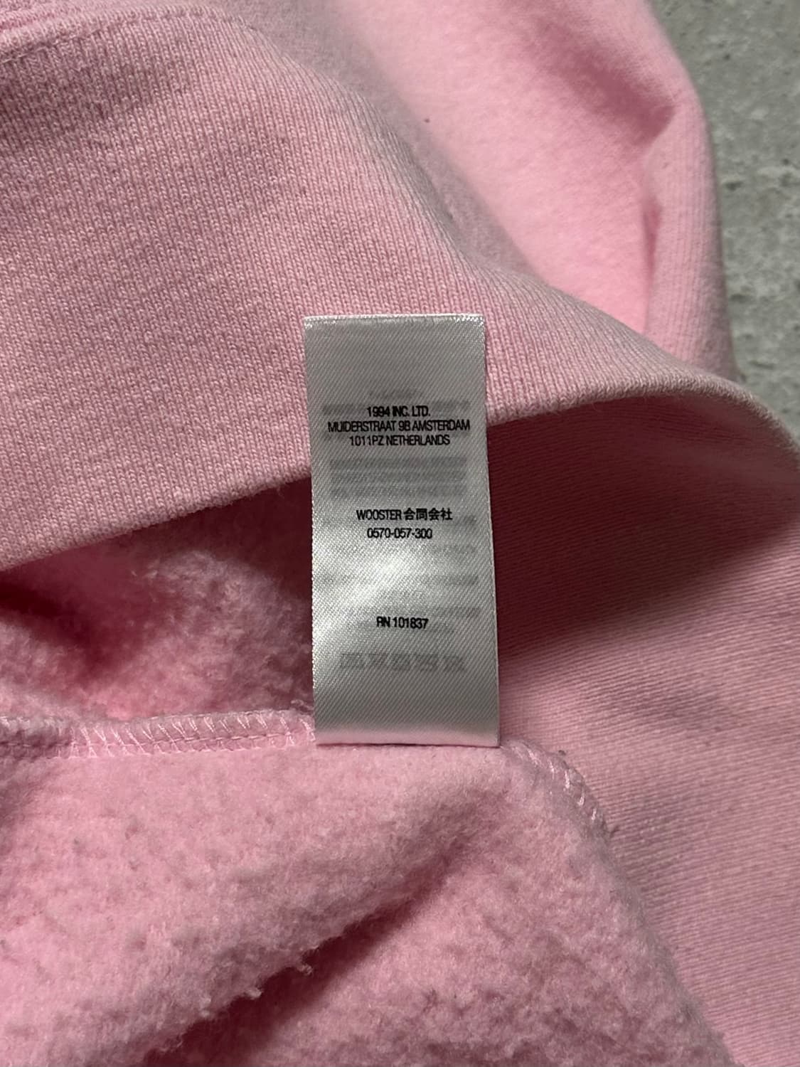 슈프림 x 버버리 미들로고 핑크 후드티 상품이미지10