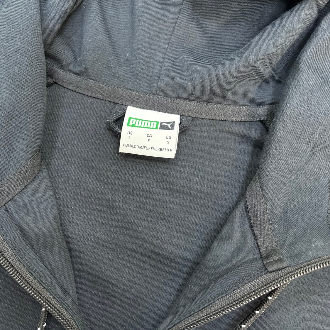 S 푸마 후드 집업 저지 자켓 0303J 상품이미지2