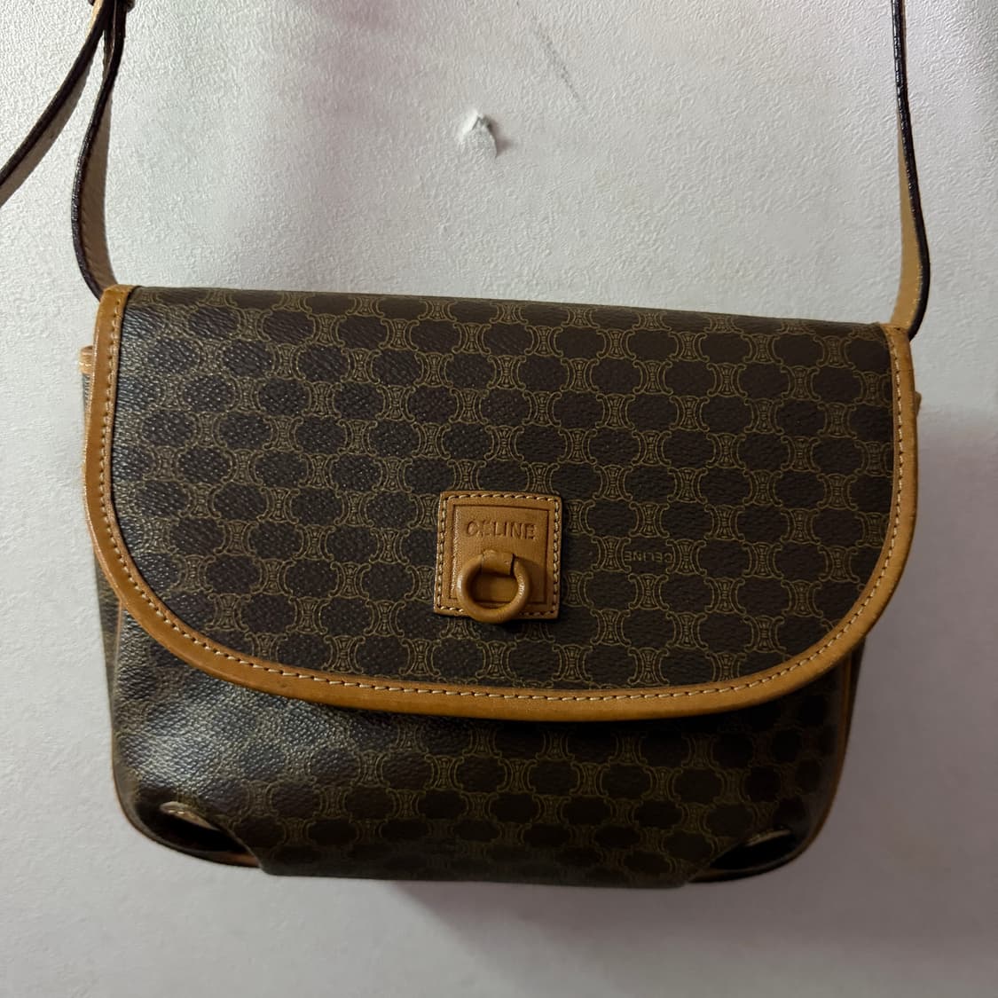 빈티지 셀린느 마카담 미니 크로스백 상품이미지3