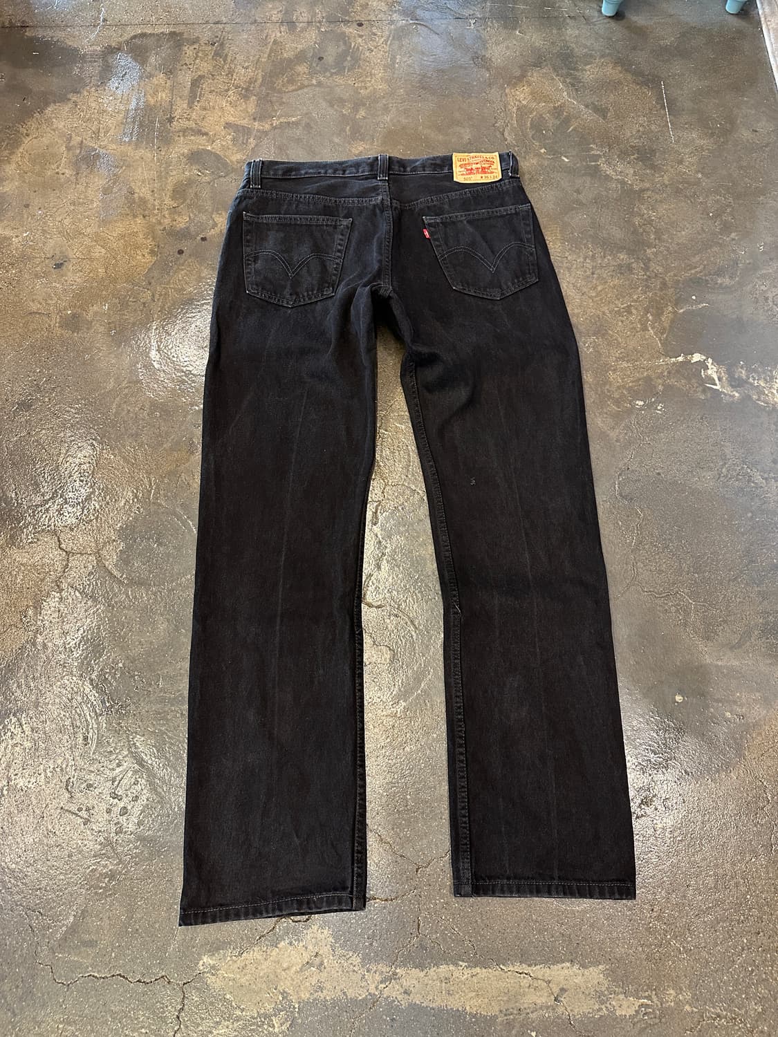 00s Levis 리바이스 505 블랙진 W36 L34 상품이미지2
