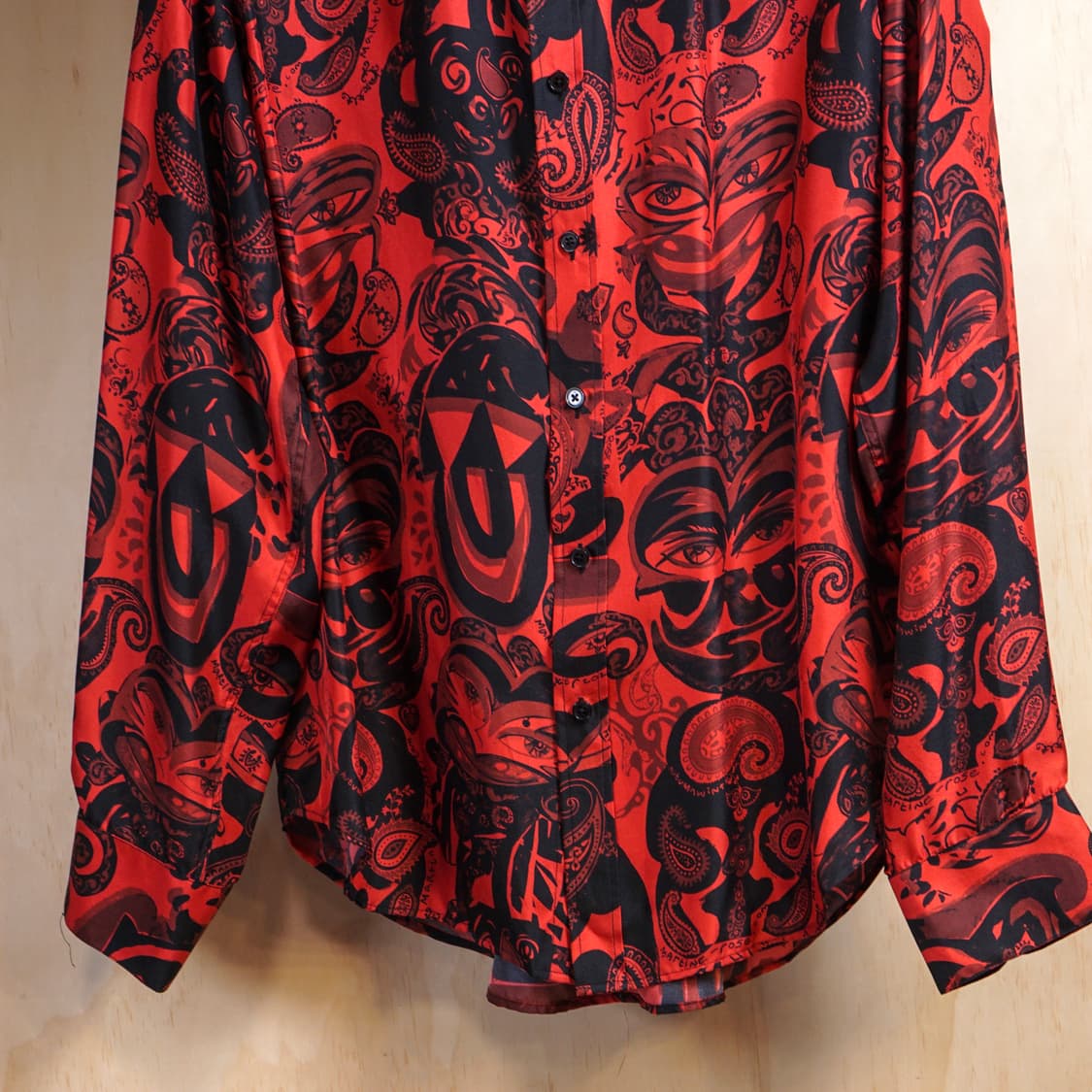 마틴로즈 23AW 클래식 실크 셔츠 상품이미지6