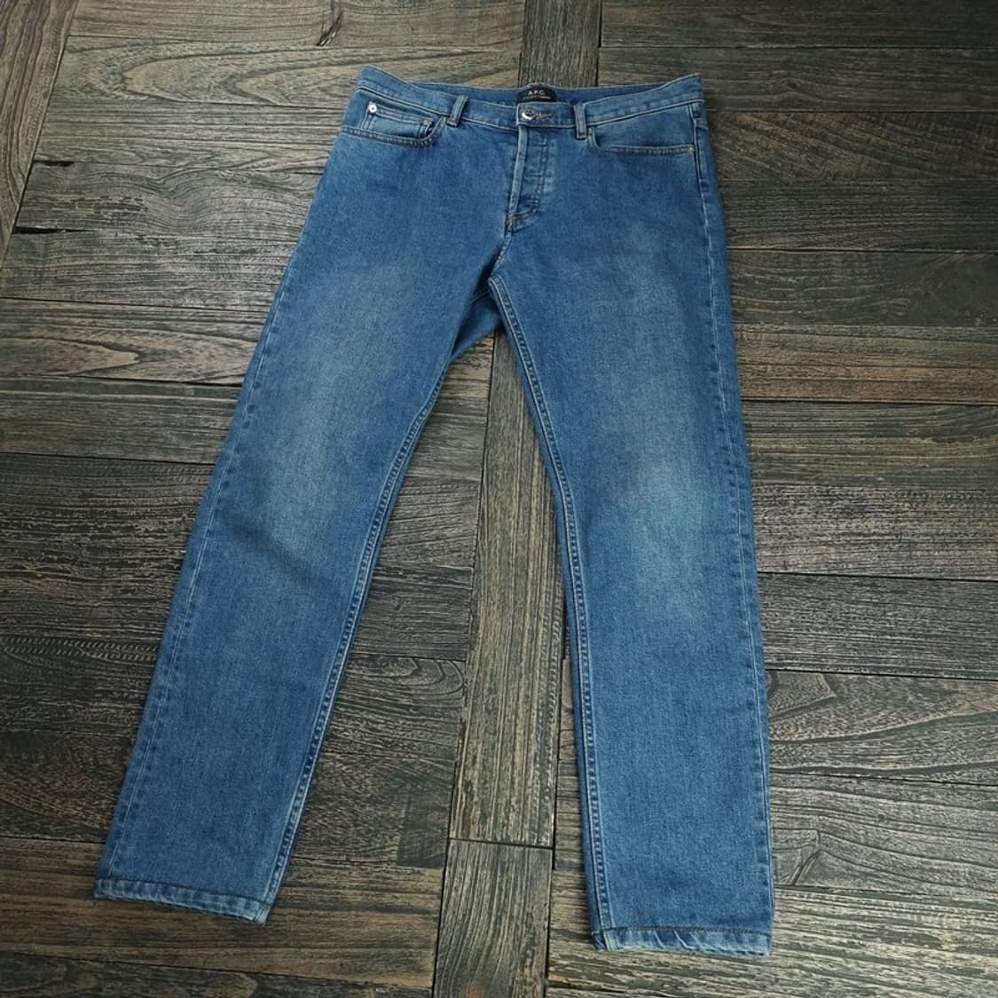 [아페쎄] 쁘띠 뉴 스탠다드 슬림핏 데님 팬츠 청바지 P01451 상품이미지1