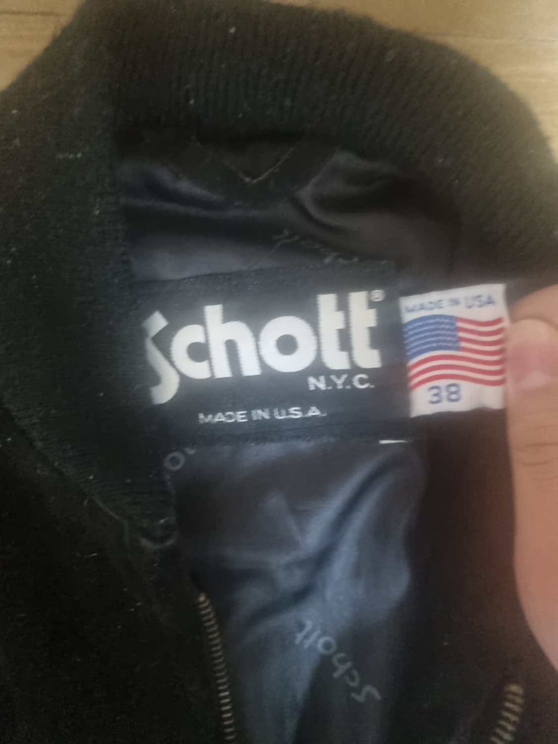 USA 빈티지 쇼트 스웨이드 봄버자켓 상품이미지2