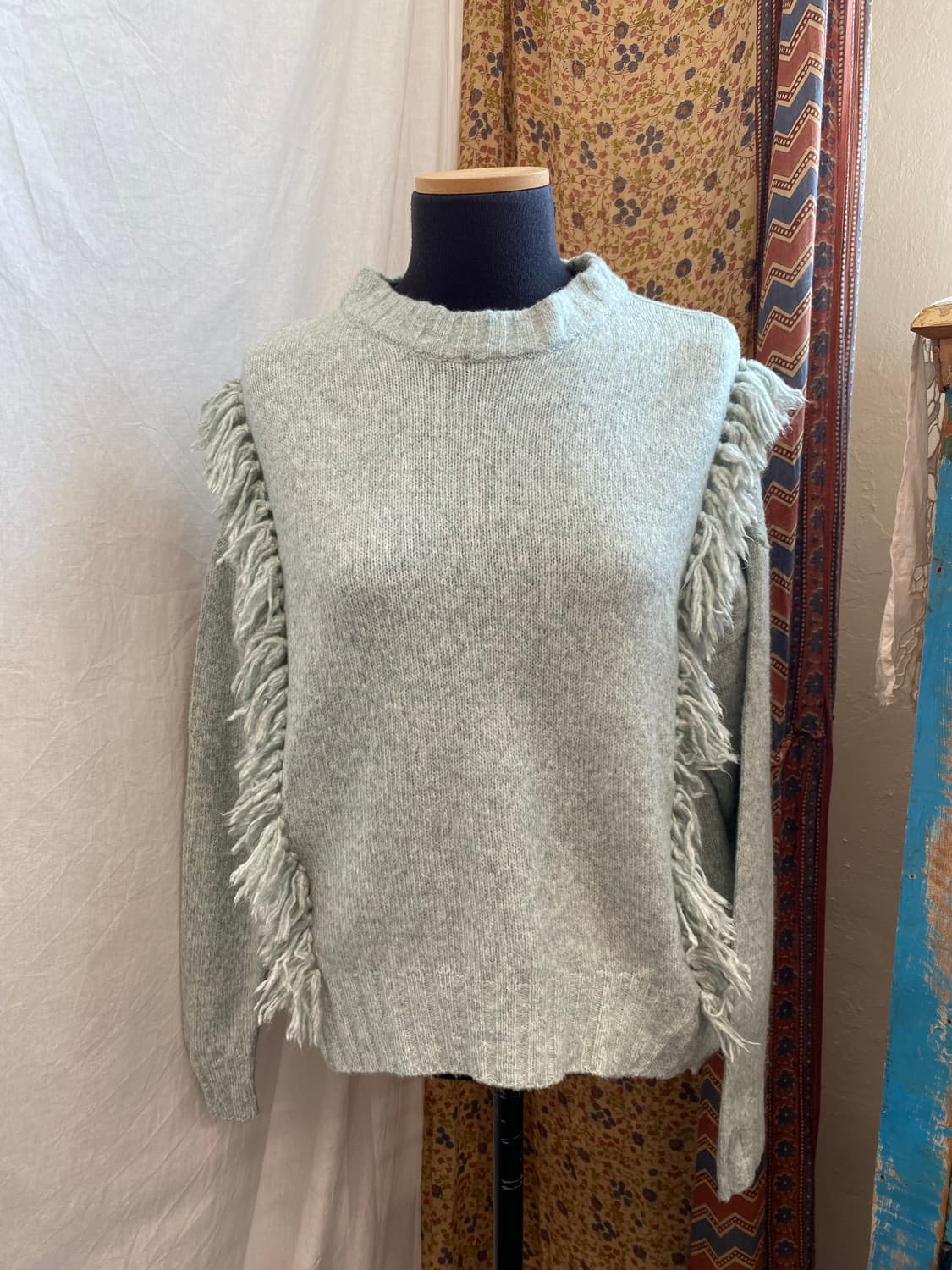 COEN 민트 울혼방 니트(F) 상품이미지1