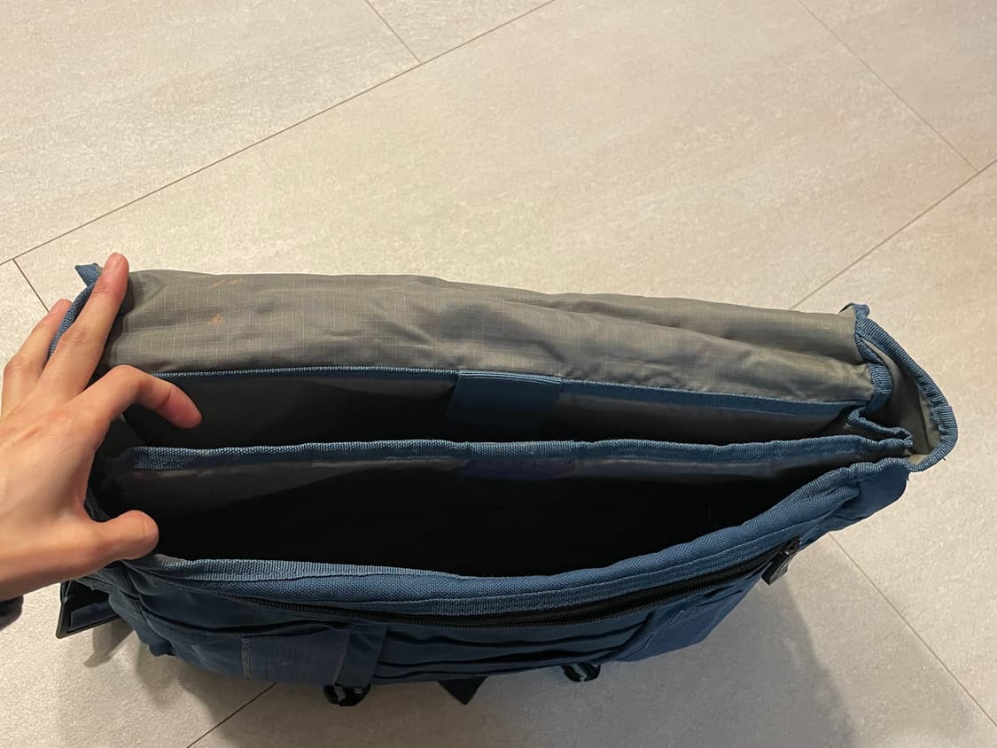 텐바 메신저백 블루 카메라가방 상품이미지5