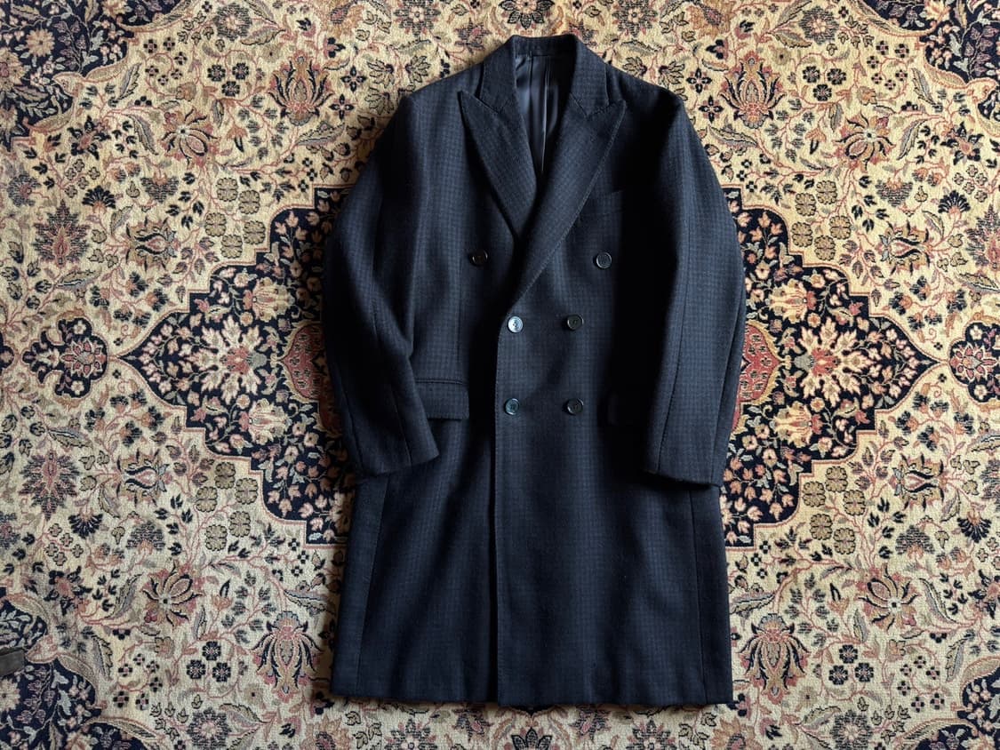 루카 그라시아 나폴리 캐시미어 더블 브레스티드 코트 100 상품이미지1