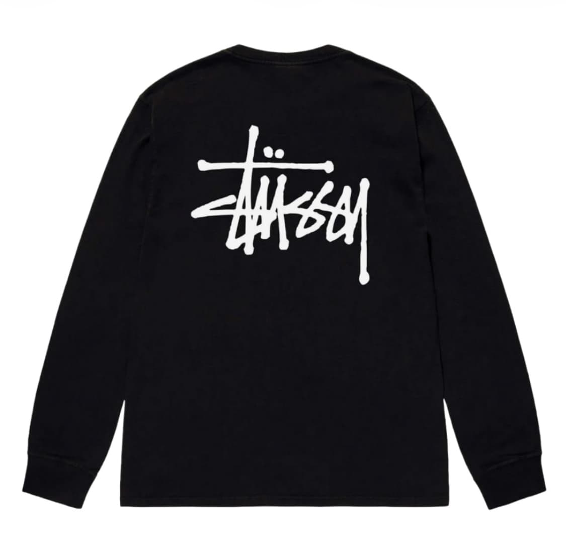 스투시 롱슬리브 블랙 상품이미지1