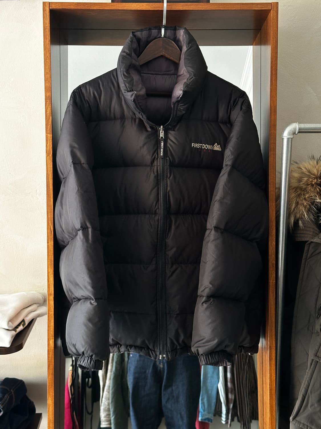 Firstdown 퍼스트다운 클래식 숏 푸퍼 패딩자켓 상품이미지6