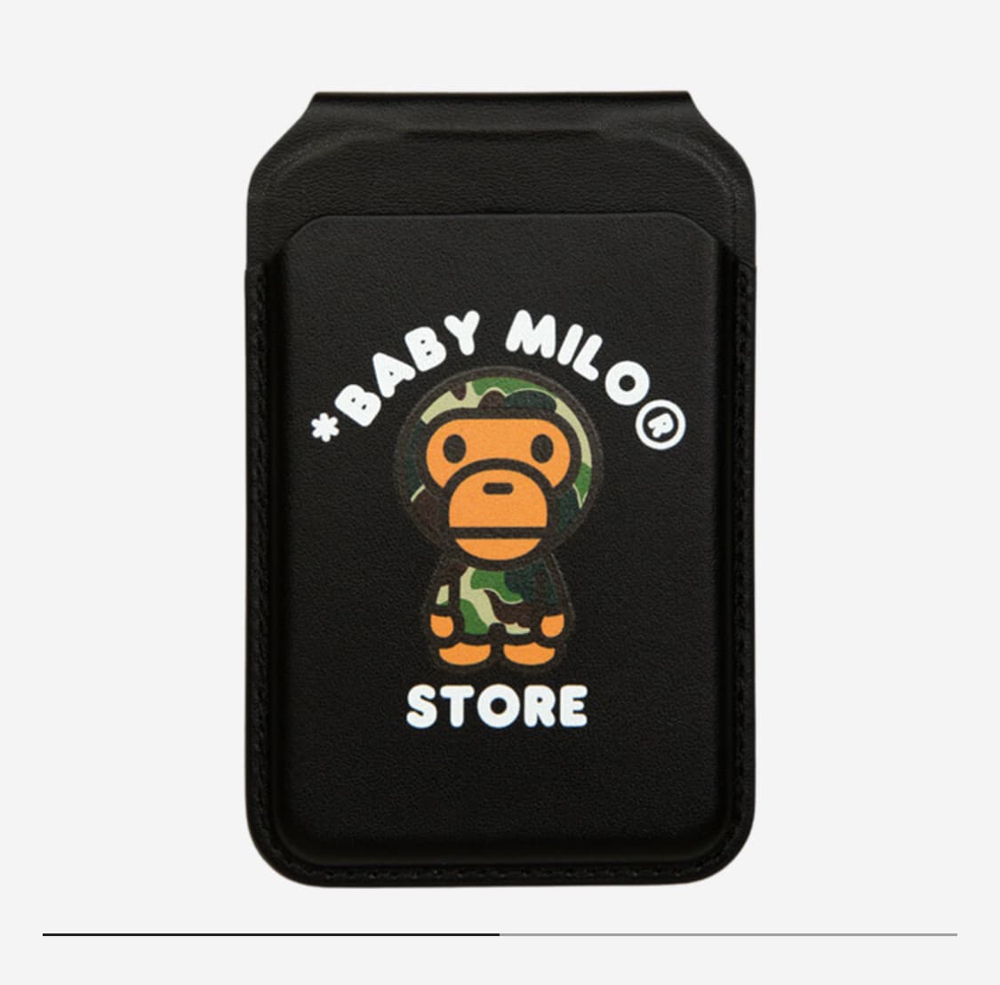 베이프 베이비 마일로 맥세이프 카드 홀더 (BK) 상품이미지1