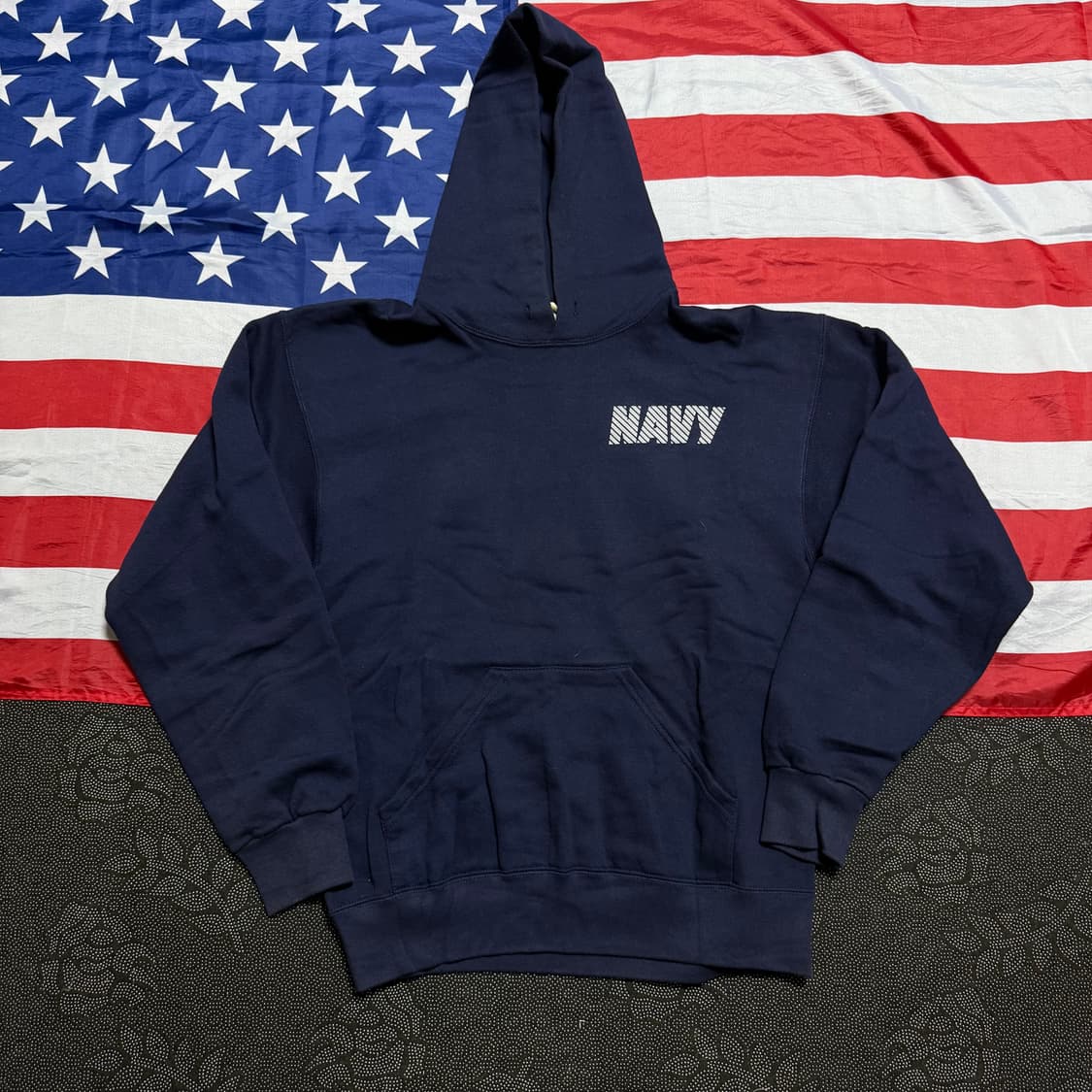 [M] 밀리터리 미 해군 NAVY 스웻 후드 티셔츠  US-25 상품이미지1