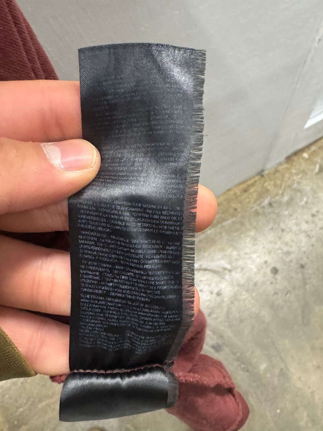 조르지오 아르마니 버건디 폴로반팔티 58 상품이미지5