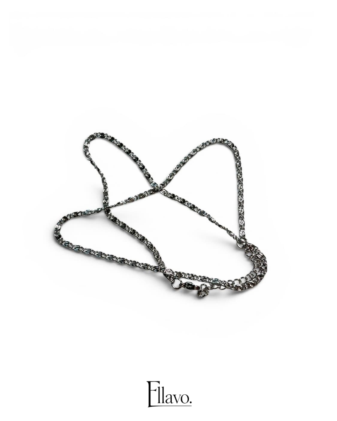Trace Silver Chain Necklace 상품이미지5