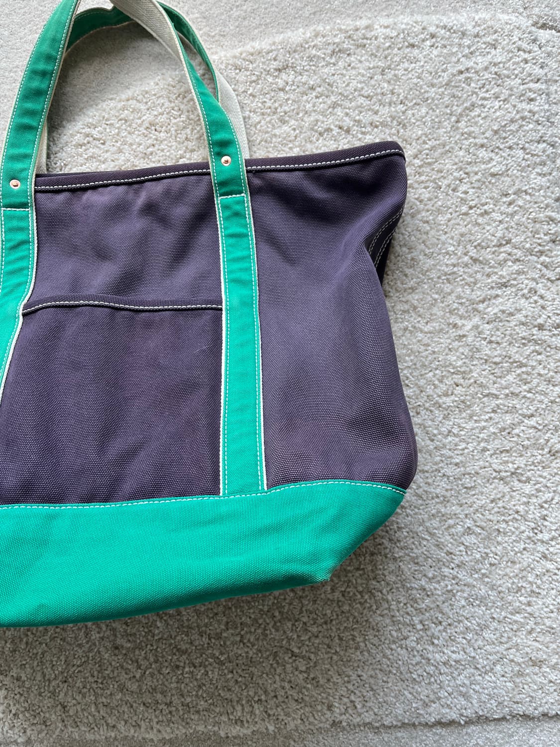 랜즈앤드 캔버스 숄더 토트백 상품이미지3