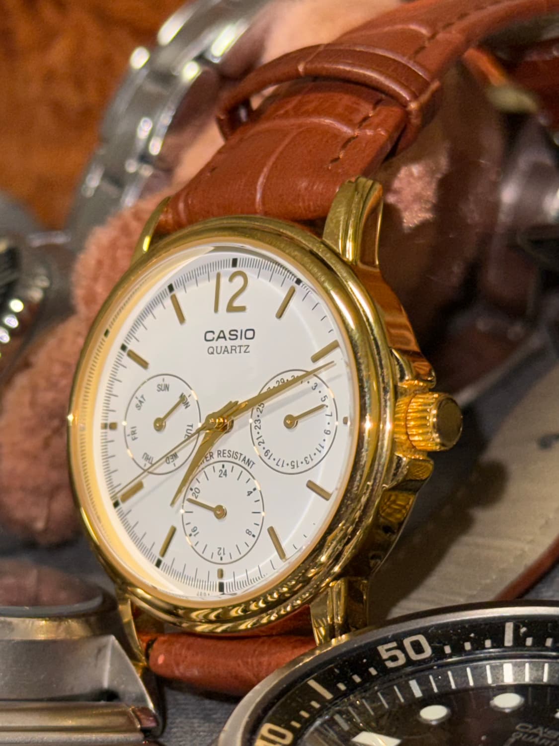 (최종가)빈티지 카시오 MTP-1174 세이코/시티즌/론진/티쏘 상품이미지3