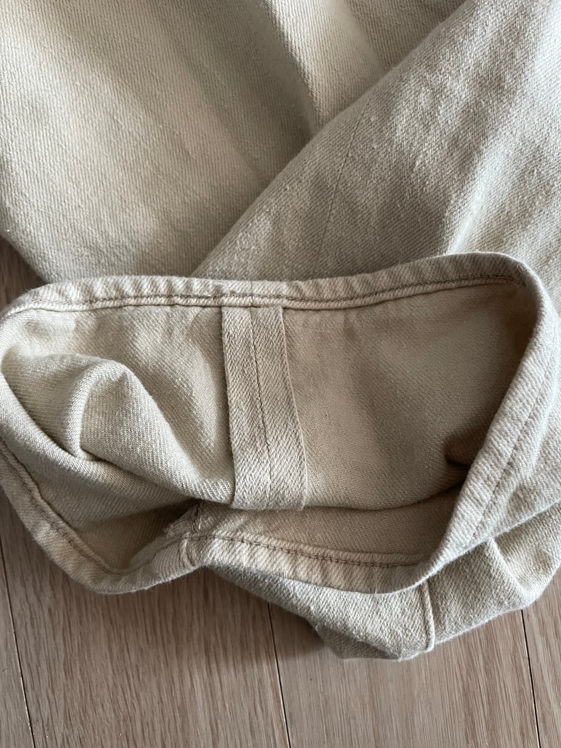 오라리 보타니컬 다이드 셀비지 데님 3 상품이미지6