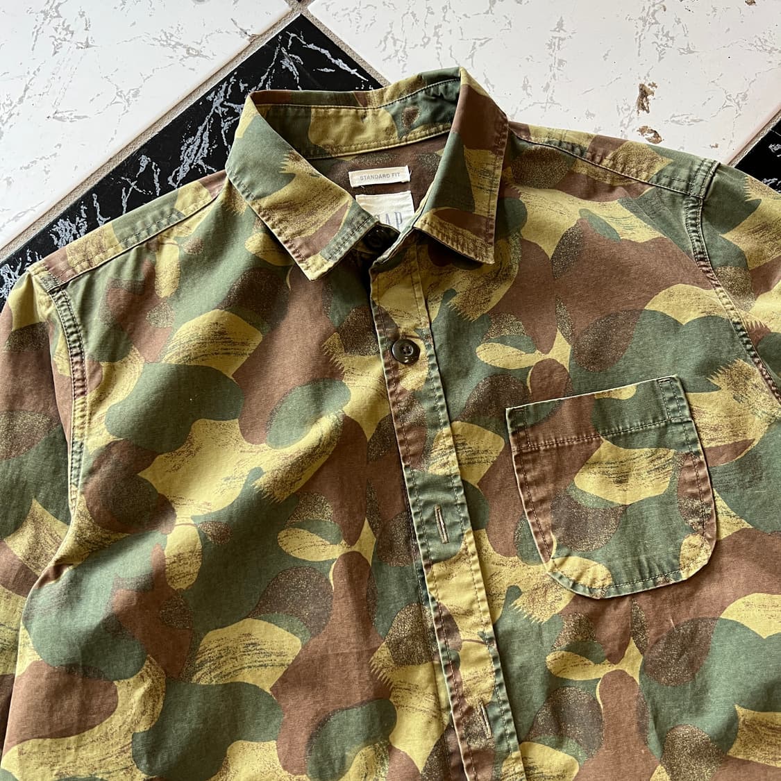 gap camo work shirt 상품이미지3