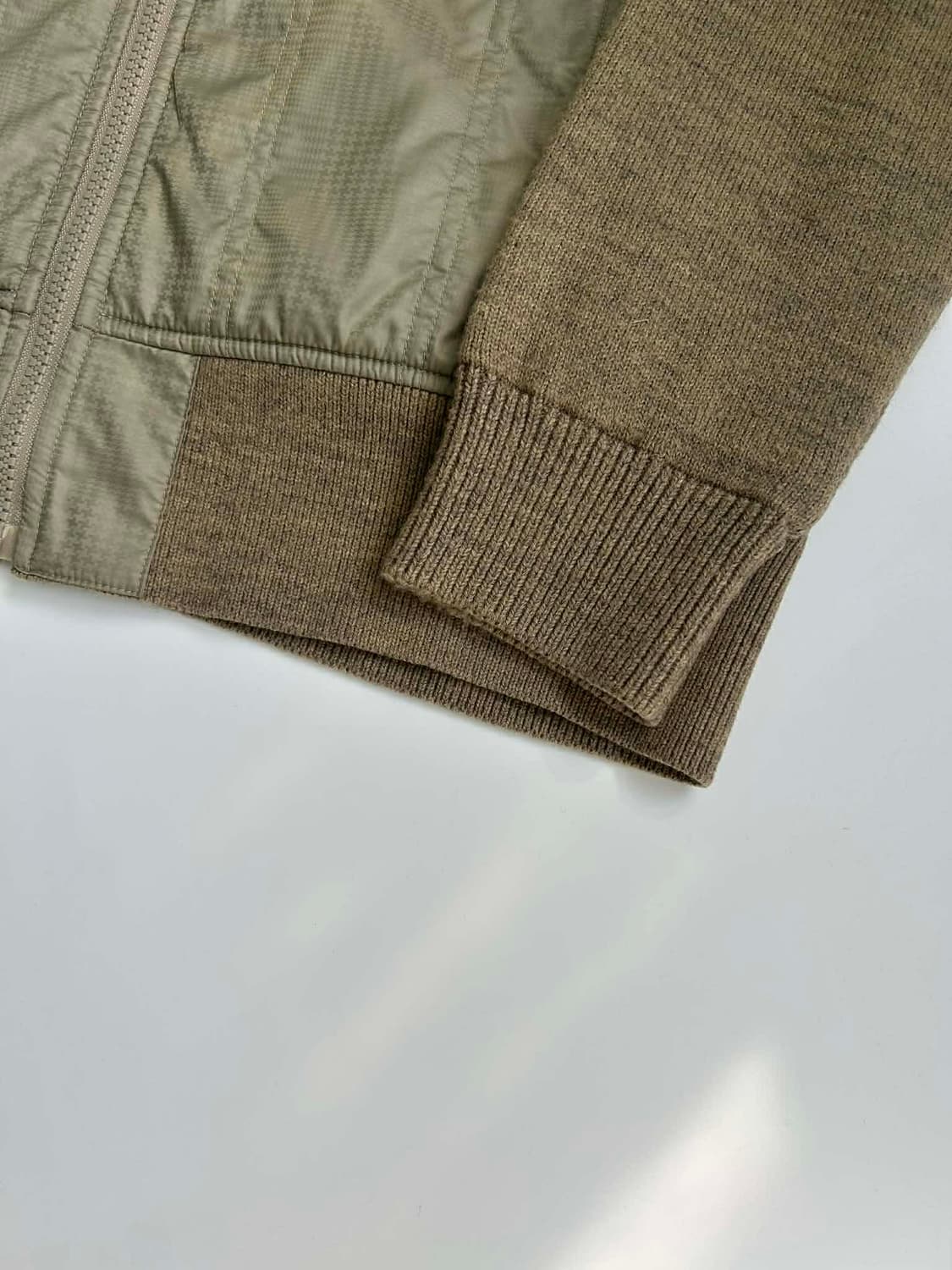 [L] 나이키 솔로 스우시 울 니트 패딩 슬리브 집업 자켓 상품이미지8